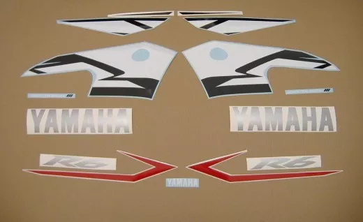 Yamaha YZF-R6 RJ09 2004 - Rote Version - Dekorset