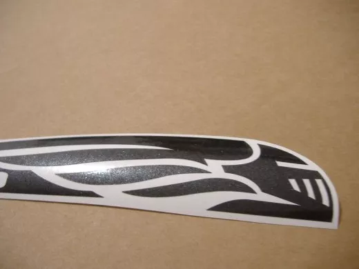 Honda VTX 1300 - Perlschwarz Tank-Dekorset