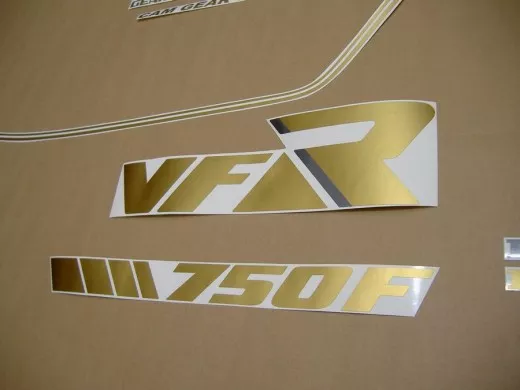 Honda VFR 750 1987 - Weiße Version - Dekorset