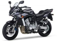 Yamaha FZS1000 Fazer 2005 - Titangrau Version - Dekorset