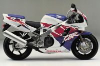 Honda CBR 900RR 1994 - Weiß/Lila/Rote Version - Dekorset