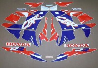 Honda CBR 900RR 1994 - Weiß/Lila/Rote Version - Dekorset