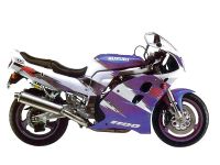 Suzuki GSX-R 1100 1993 - White/Blue Version - Decalset