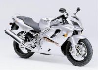 Honda CBR 600 F4 1999 - Silber Version - Dekorset