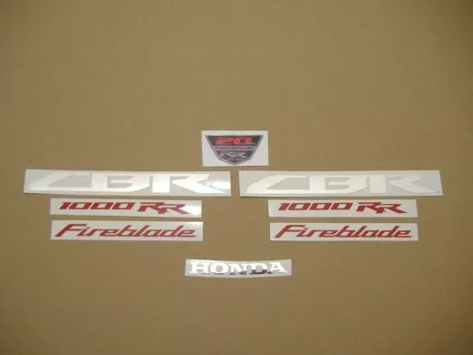 Honda CBR 1000RR 2013 - Schwarze Version - Dekorset