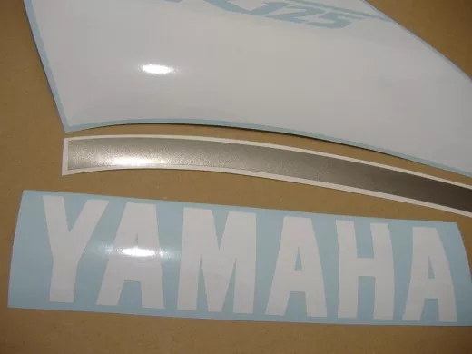 Yamaha YZF-R125 2009 - Schwarze Version - Dekorset