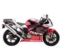 Honda RVT 1000R 2001 - Rot/Silber Version - Dekorset