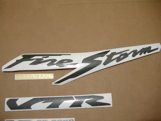 Honda VTR 1000F 1998 - Rote Version - Dekorset