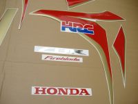 Honda CBR 1000RR 2011 - HRC Version - Dekorset