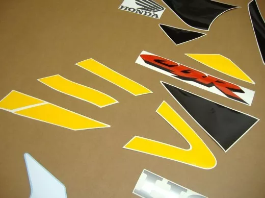 Honda CBR 929RR 2000 - Gelb/Schwarze Version - Dekorset