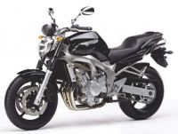 Yamaha FZ6 2004 - Black Version - Decalset