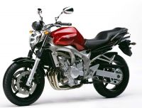 Yamaha FZ6 2005 - Rote Version - Dekorset