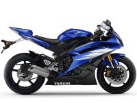 Yamaha YZF-R6 RJ11 2006 - Blaue EU Version - Dekorset