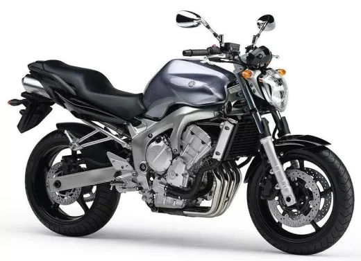 Yamaha FZ6 S2 2007 - Titangrau Version - Dekorset