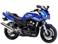 Yamaha FZS600 Fazer 2001 - Blue Version - Decalset