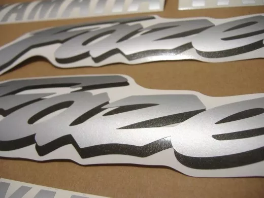 Yamaha FZS600 Fazer 1998 - Schwarze Version - Dekorset