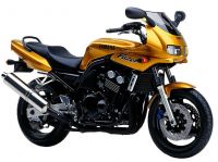 Yamaha FZS600 Fazer 1998 - Gold Version - Decalset