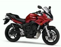 Yamaha FZ6 Fazer 2006 - Rote Version - Dekorset