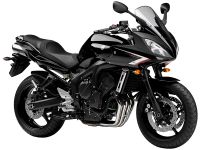 Yamaha FZ6 Fazer S2 2007 - Schwarze Version - Dekorset