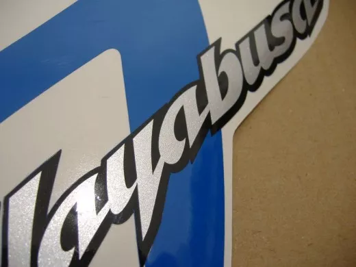 Suzuki Hayabusa 2007 - Blaue Version - Dekorset