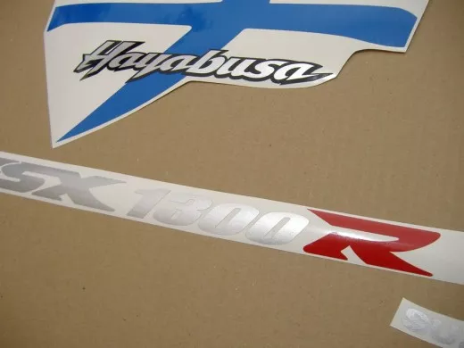 Suzuki Hayabusa 2007 - Blaue Version - Dekorset