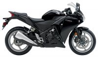 Honda CBR 250R 2012 - Schwarze Version - Dekorset