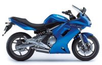 Kawasaki ER-6F 2007 - Blue Version - Decalset