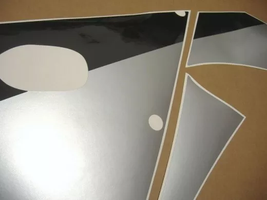 Kawasaki ZX-9R 2003 - Blau/Silber Version - Dekorset