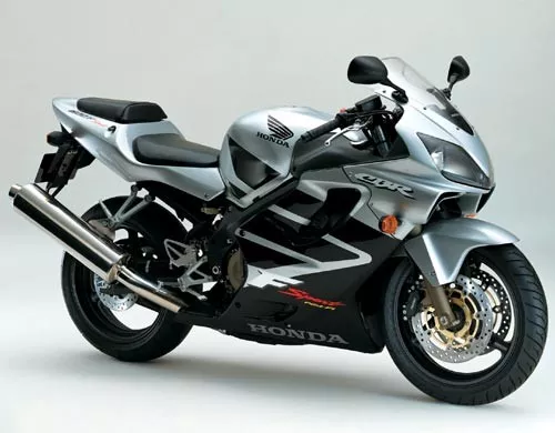 Honda CBR 600 F4 Sport 2001 - Silber/Schwarze Version - Dekorset