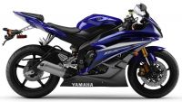 Yamaha YZF-R6 RJ11 2007 - Blue Version - Decalset