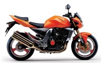 Kawasaki Z1000 2004 - Orange Version - Dekorset