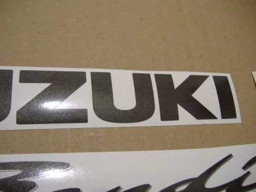 Suzuki Bandit 1200S 2001 - Silber Version - Dekorset