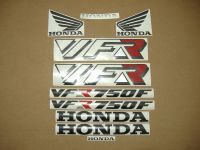 Honda VFR 750 RC36 1990 - Weiße Version - Dekorset