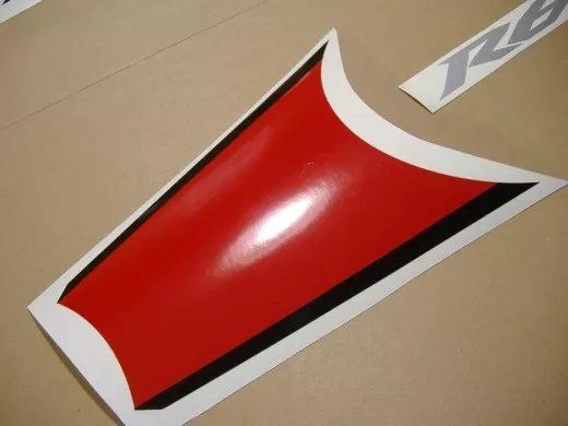 Yamaha YZF-R6 RJ11 2007 - Weiß/Rot Version - Dekorset