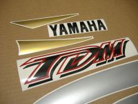 Yamaha TDM 850 4TX 1999 - Gold/Silber Version - Dekorset