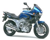 Yamaha TDM 850 4TX 2000 - Blau/Schwarze Version - Dekorset