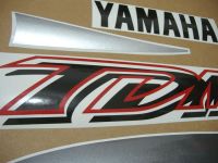 Yamaha TDM 850 4TX 2000 - Silber/Graue Version - Dekorset