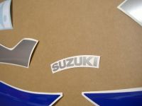 Suzuki GSX-R 1000 K2 2002 - Blau/Schwarz/Silber Version - Dekorset