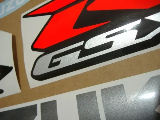 Suzuki GSX-R 750 L1 2011 - Weiß/Blaue Version - Dekorset