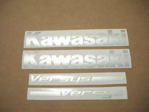 Kawasaki Versys 650 2007 - Schwarze Version - Dekorset