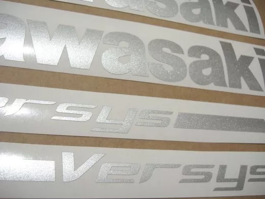Kawasaki Versys 650 2007 - Schwarze Version - Dekorset