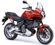 Kawasaki Versys 650 2007 - Rote Version - Dekorset