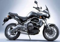 Kawasaki Versys 650 2007 - Silber Version - Dekorset