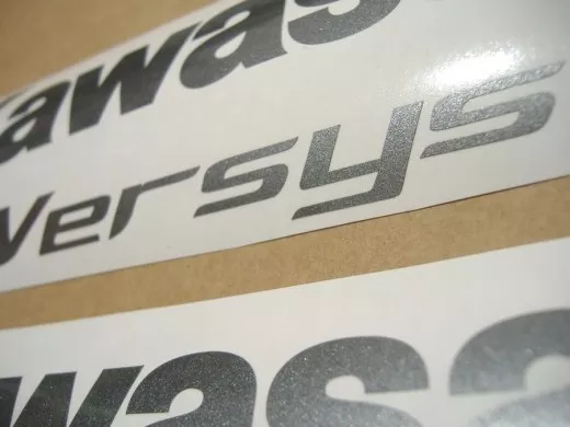 Kawasaki Versys 650 2008 - Blaue Version - Dekorset