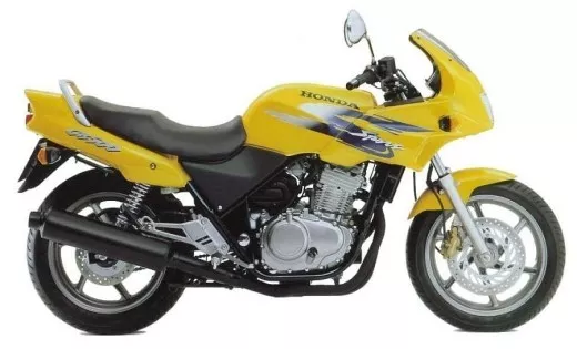 Honda CB 500S 1998 - Gelbe Version - Dekorset