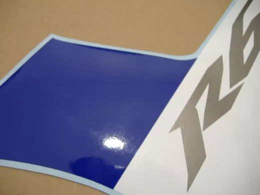 Yamaha YZF-R6 RJ15 2008 - Blaue AU Version - Dekorset