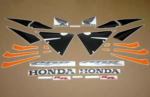 Honda CBR 600RR 2006 - Orange/Schwarze Version - Dekorset