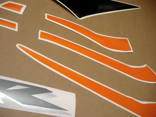 Honda CBR 600RR 2006 - Orange/Schwarze Version - Dekorset