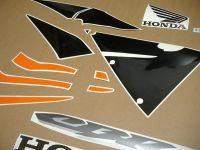 Honda CBR 600RR 2006 - Orange/Schwarze Version - Dekorset