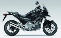 Honda NC700X 2012 - Black Version - Decalset